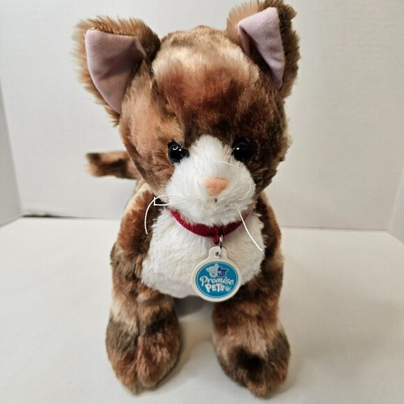 Build A Bear Promise Pet 2021 Brown Striped Kitty Cat Plush Stuffed Animal Toy - Picture 1 of 12